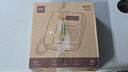 得力（deli）电话机座机 固定电话座机 办公家用 家庭有线电话 来电显示 双接口 免电池 GP666黑 实拍图