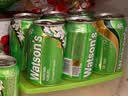 屈臣氏（Watsons）苏打水香草味含汽气泡水饮料0脂低糖低卡聚会调酒330mL*24罐整箱 实拍图