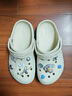 卡骆驰（CROCS）贝雅卡骆班洞洞鞋|205089 冬日白/彩色-1LI   37 /38(230mm)   实拍图