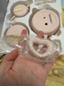 babycare儿童餐具礼盒PPSU注水保温碗叉勺宝宝学食吃饭西高地粉儿童节礼物 实拍图