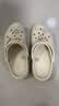 卡骆驰（CROCS）贝雅云彩女士洞洞鞋户外休闲鞋|208186 冬日白-11S(含智必星) 36 /37(230mm) 实拍图