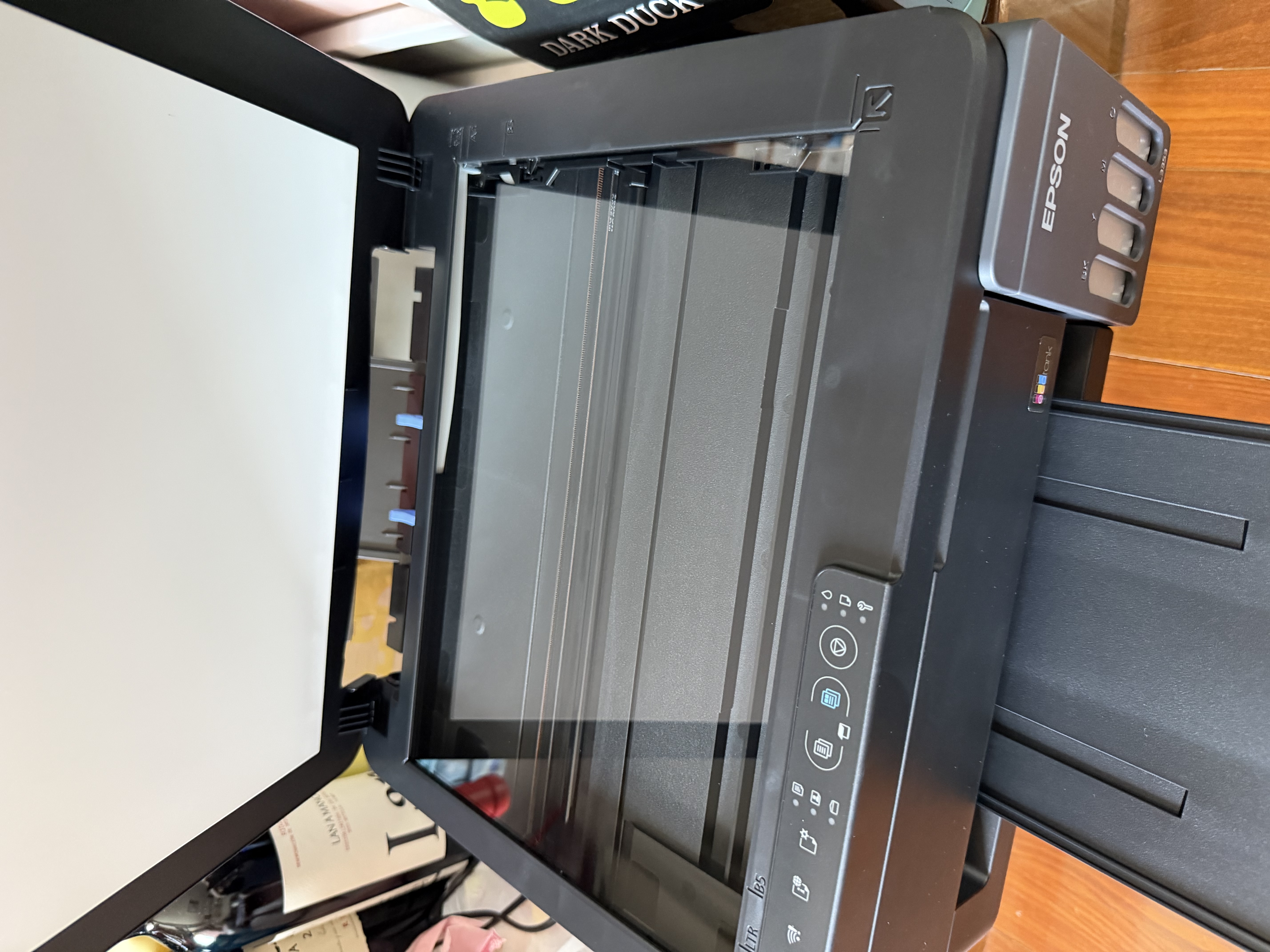 爱普生（EPSON）【6代新品】L3353墨仓式彩色家用AI学习打印机 L3251/L3255升级版(打印复印扫描 微信/无线 黑色） 实拍图