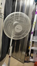 美的（Midea）工业电风扇立式大风量金属扇叶强力商用节能交流定频电扇家用20吋大头扇客厅卧室落地扇 FS45-23A 实拍图