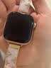 Apple/苹果 Watch S11 智能手表GPS款42毫米玫瑰金色铝金属表壳淡桃粉色运动型表带S/M MEUN4CH/B 实拍图