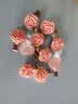 夏季日韩甜美手工发夹发卡粉色系草莓水果编发头饰山茶花边夹发饰 F8073-1#山茶花/1只 实拍图