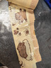 本迪抽绳垃圾袋印花45*45cm*100只双面2.6丝加厚免撕款家用手提大号 实拍图