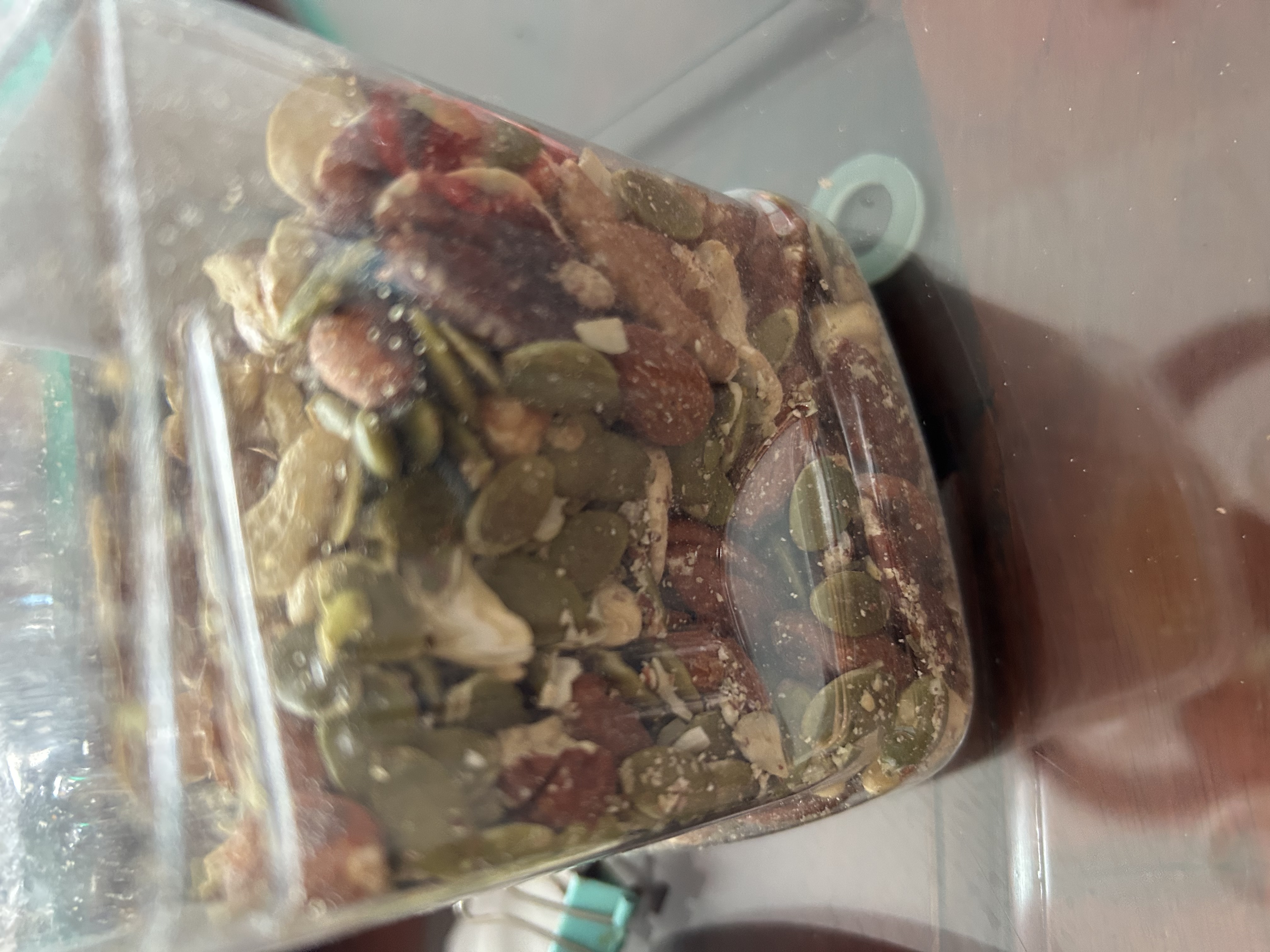 沃隆每日坚果炒货休闲零食开心果松子巴旦木腰果干果大礼包办公室送礼 【6种纯坚果】450g混合坚果 实拍图
