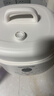 九阳（Joyoung）电炖盅 电炖锅 隔水炖煮 家用煮粥煲汤锅燕窝炖盅4.5L白瓷内胆炖汤锅上蒸下炖DG25G-GD188 实拍图