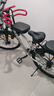 京东京造 XC350山地自行车铝合金禧玛诺21速油压碟刹成年人学生15寸时空银 实拍图