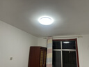 雷士（NVC）次日达吸顶灯阳台灯led现代简约大气圆形卧室灯具大全 24W正白光 实拍图