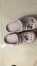 卡骆驰（CROCS）贝雅云彩女士洞洞鞋户外休闲鞋|208186 裸粉-6PI(含智必星) 38 (240mm) 实拍图