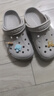 卡骆驰（CROCS）贝雅洞洞鞋男鞋女鞋轻便耐磨一脚蹬拖鞋休闲鞋百搭花园鞋|10126 卵石色-2V3(含智必星) 37 /38(230mm) 实拍图