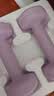 朗威哑铃女士哑铃套装组合小学儿童小哑铃练臂肌塑形初学健身家用器材 【纯铁】丁香紫-2kg*2只 1KG 起【健身塑型】 实拍图