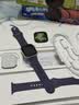 Apple/苹果 Watch S11 智能手表GPS+蜂窝款42毫米银色铝金属表壳雾紫色运动型表带S/M MF9G4CH/B 实拍图