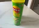 乐事（Lay's）无限薯片 翡翠黄瓜味 104克*2罐 208克 休闲零食 膨化食品 实拍图