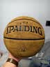 斯伯丁（SPALDING）篮球飞行员06十字型防尘吸湿皮料室内外通用7号成人青少年77-739Y 实拍图