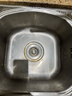 潜水艇（Submarine）洗菜盆漏水塞 厨房水槽过滤网 水槽按压弹跳芯下水器不锈钢防臭 【单槽】菜盆弹跳下水器 实拍图