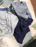 蕉内（Bananain）301P莫代尔内裤男士棉裆10A抗菌透气运动男生冰丝四角夏季礼盒3件 海军蓝+石南蓝+洗石蓝 3条 2XL 实拍图
