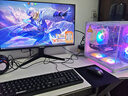 逆昂128G内存酷睿i7升72芯电竞台式机电脑5060电竞主机吃鸡独显办公组装大额补贴家用游戏水冷电脑整机 主机+27英寸【高刷显示器+键鼠套装】 套四：i9级58芯16G电竞独显/1TB/畅玩6A 实拍图