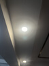 飞利浦（PHILIPS） LED筒灯高显防眩孔径75mm嵌入式天花过道三色孔灯超薄桶洞筒射灯 超薄3.5W【开孔70-80mm】 中性光4000k 实拍图