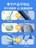李宁（LI-NING）按摩棒儿童狼牙棒感统训练泡沫滚轴轮腿部肌肉放松神器小腿筋膜绿 实拍图