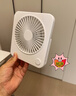 赛亿定时USB小风扇蓄电款电风扇折叠轻薄扇小台扇迷你便携风扇学生床头办公室轻音桌面扇4000mA 实拍图