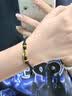 中国黄金（CHINA GOLD）黄金手链男女款足金祥云纹平安扣手绳转运珠情人节生日礼物送男友 【京速达】祥云平安扣手绳【B款黑绳】约0.5g 实拍图