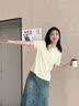 回力polo衫短袖女2026新款夏季薄款速干抗菌运动上衣大码胖mm正肩t恤 实拍图