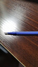 百乐（PILOT）可擦笔中性笔笔芯签字笔水笔替芯学生文具（适用LFBK-23EF） BLS-FR5-L 0.5mm蓝色12支装 实拍图