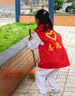 品之德 志愿者马甲 广告衫工作服装定做义工红色背心超市工作服 志愿者红色 M  实拍图