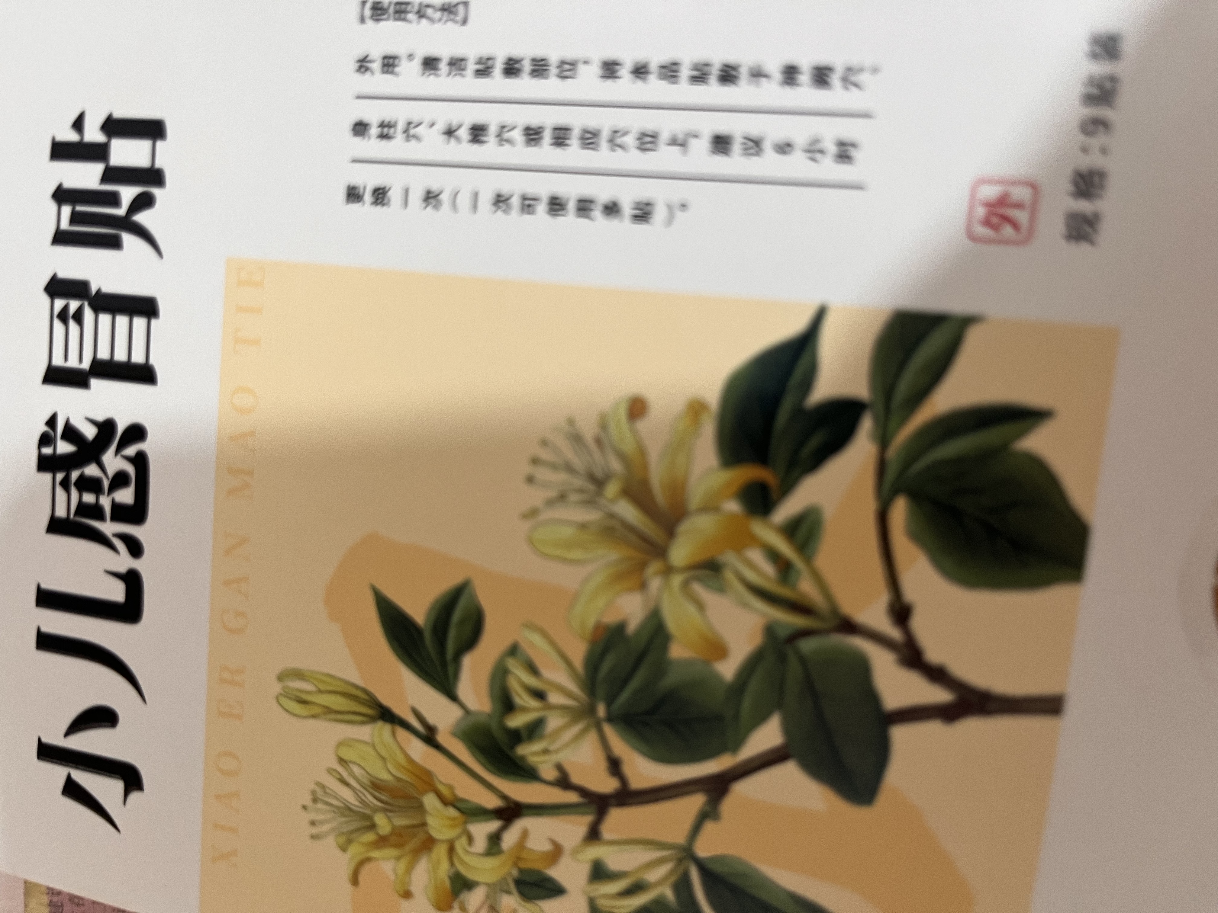 葵花小儿感冒贴流鼻涕鼻塞发烧咳嗽肚脐贴风寒退热婴幼儿童宝宝打喷嚏 实拍图