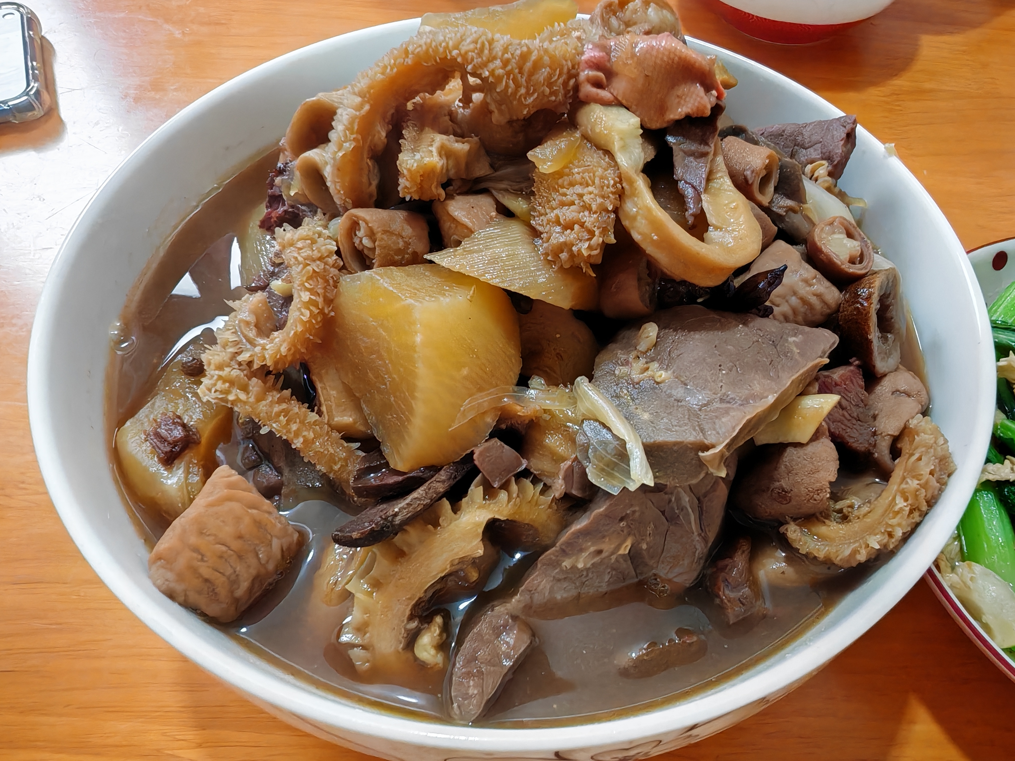 往来白丁 内蒙古牛杂2斤净重 新鲜牛黄肉牛肚筋牛头肉半成品火锅食材 生鲜 实拍图