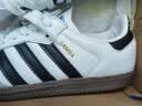 阿迪达斯 adidas三叶草  samba T头鞋运动鞋男女休闲鞋B75806 38 实拍图