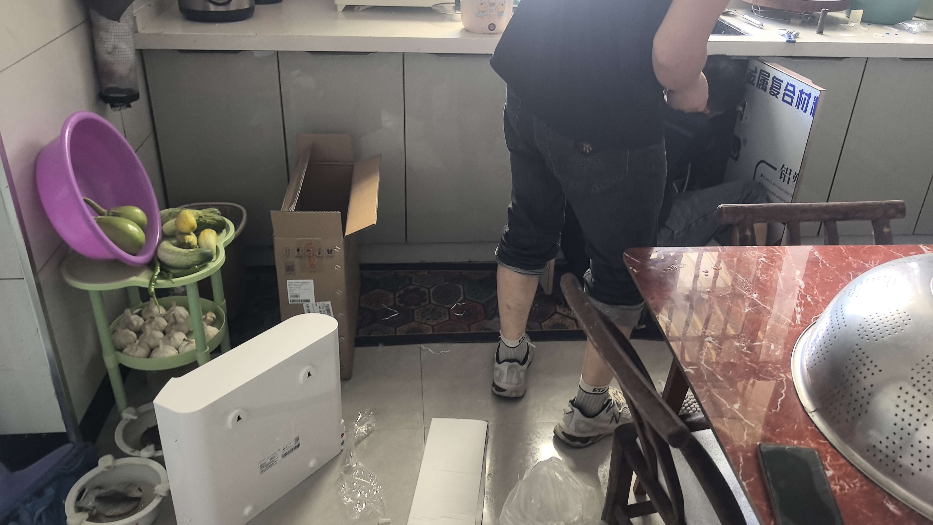 苏泊尔（SUPOR）净水器家用超滤机滤水器厨下式自来水净化器矿物质净水器水龙头前置过滤器净水机DU2U3 实拍图