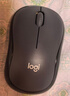 罗技（Logitech）M220 轻音鼠标 无线鼠标 办公鼠标 对称鼠标 带无线微型接收器 灰黑色 实拍图