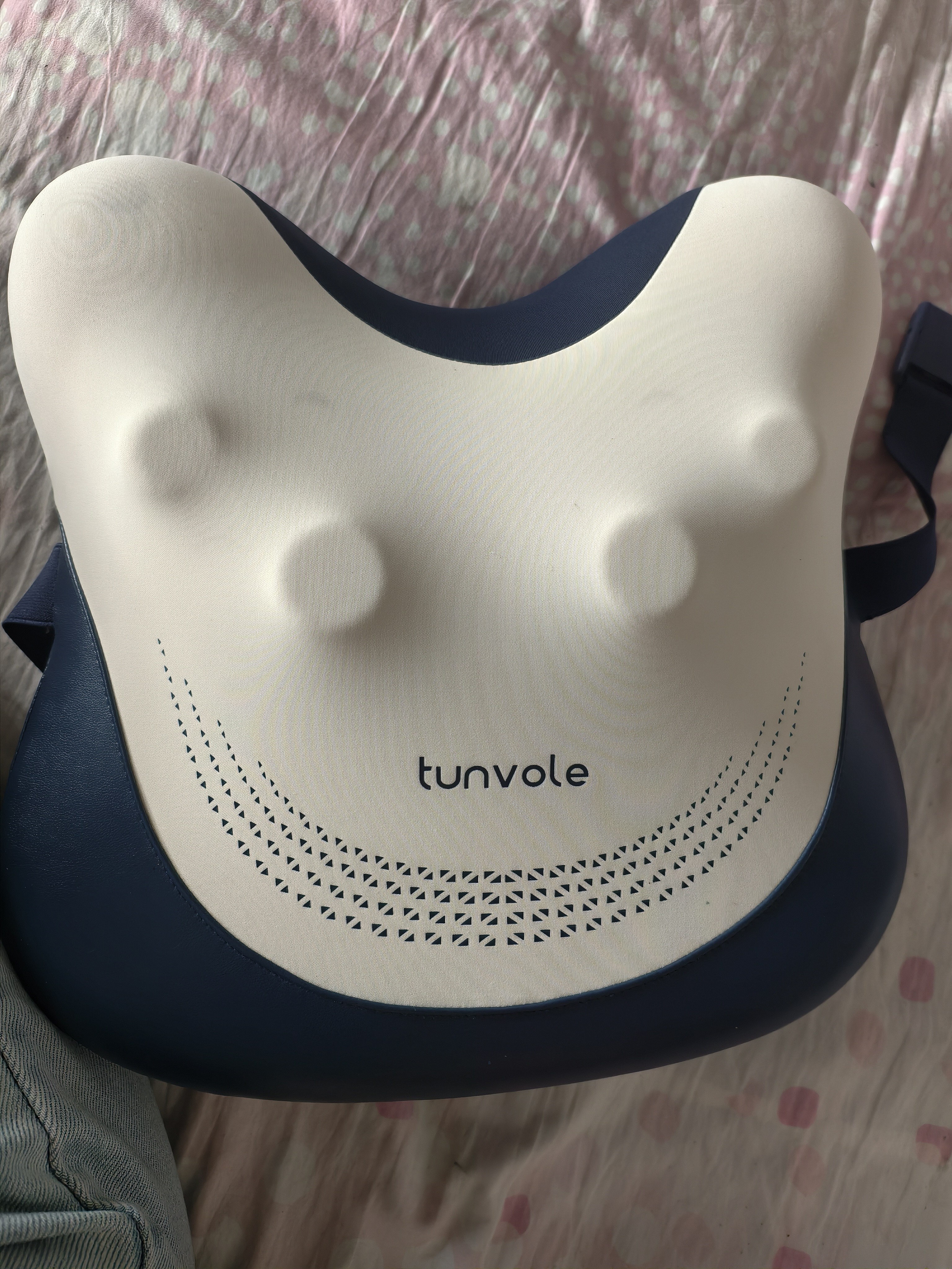 兔唯乐（Tunvole）腰部按摩器接入米家APP腰部按摩仪肩颈腰背颈腰椎全身车载按摩垫生日礼物送男女生女士妈妈实用 实拍图