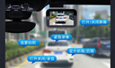 惠普行车记录仪 f969x 4K超清索尼传感器 星光夜视 AI辅助驾驶 5Gwifi 实拍图