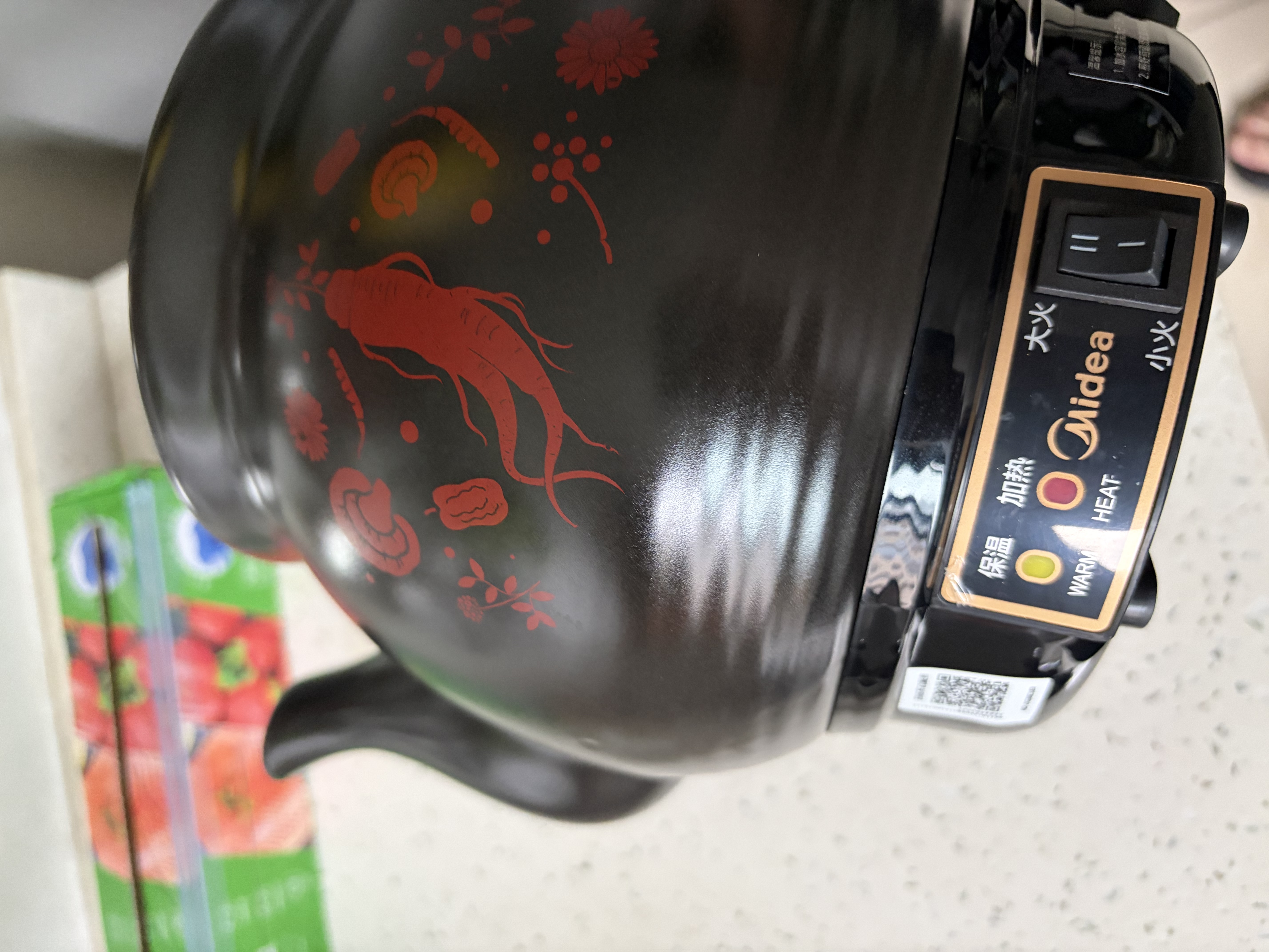 美的（Midea）中药锅煎药壶 智能全自动陶电砂锅炖药锅煲 养生壶中药罐中药壶煮药壶熬药壶一体式 【智能免看管】MD-DG30E103 3L 实拍图