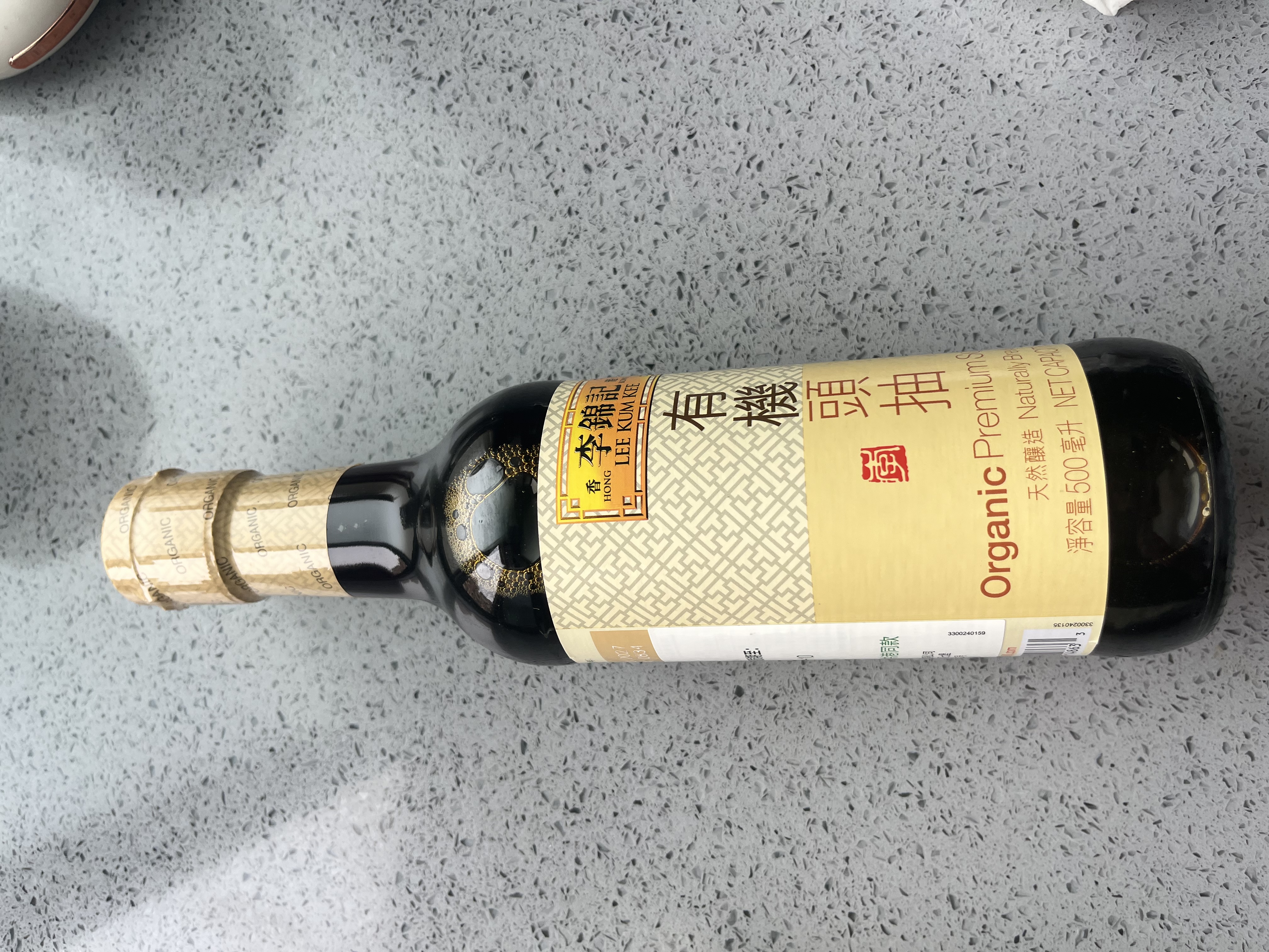 李锦记 有机头抽500ml 【0添加】 欧盟有机认证 生抽 点蘸炒炖酱油 实拍图