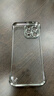 弘卓【带镜头膜】适用苹果16promax手机壳iphone16Promax手机壳透明电镀无边框超薄防摔简约 钛黑色 实拍图
