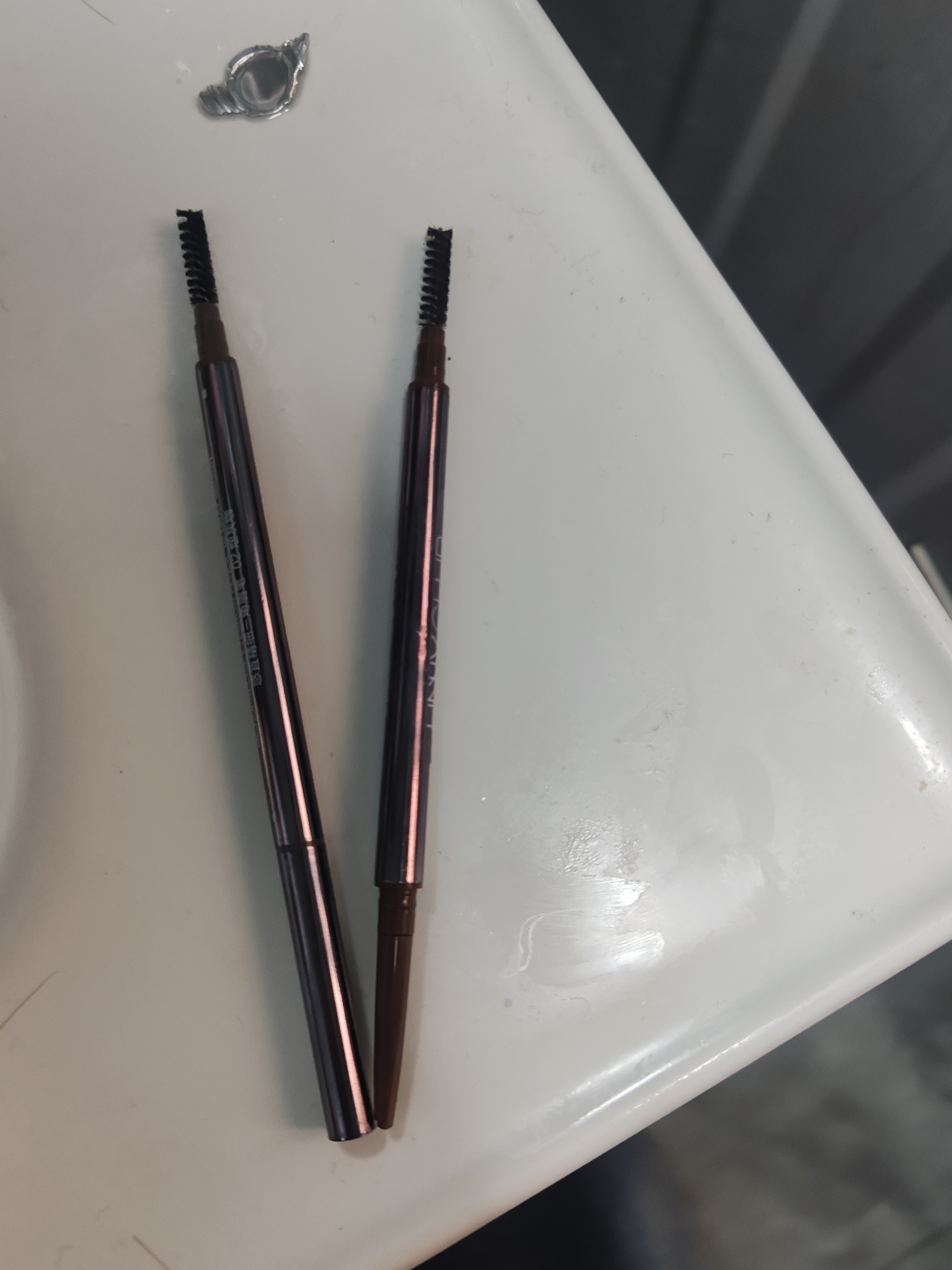 悠宜（unny club）精细三角造型眉笔0.1g 02烟灰咖自然不易晕染易上妆送女友 实拍图