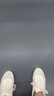 百丽时尚小白鞋男夏新舒适简约厚底透气网面休闲板鞋A2153CM5 白色-透气网 43 (265mm) 实拍图