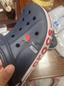 卡骆驰（CROCS）贝雅卡骆班洞洞鞋|205089 深蓝/辣椒红-4CC   45 (290mm)   实拍图