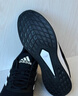 adidas DURAMO SL超轻稳定透湿排汗缓震回弹体测跑鞋男女阿迪达斯   黑色/白色/深灰   40 实拍图