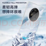 POZZO适用于华为mate40Pro手机壳mate40pro手机套透明一体玻璃镜头硬壳防摔简约轻奢无边框 优雅银 实拍图