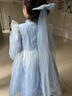 迪士尼艾莎公主裙子女童连衣裙2026春季新款儿童网纱爱莎演出礼服送礼物 实拍图