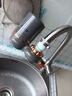 美的（Midea）净水器水龙头过滤器家用自来水滤水器直饮前置过滤器厨房卫生间通用除水垢除余氯双出水可清洗滤芯 一机三芯【两年免换滤芯】 实拍图