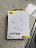 倍思5V/2A/1A三合一充电器套装USB插头苹果安卓充电头通用华为小米手机iPad耳机插头电源适配器 白 实拍图