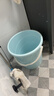 福爱家加厚水桶约24L大号加厚提水桶洗衣洗澡桶拖把桶洗车桶泡脚洗脚桶 实拍图