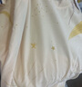 欧迪芬女士睡衣女100%棉抑菌防螨纯棉短袖可外穿家居服套装星空杏2XL 实拍图